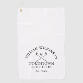 ゴルフクラブ及び会員名確定日 ゴルフタオル