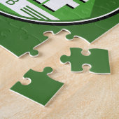 ゴルフクラブ名プロゴルファーパーソナライズされた選手 ジグソーパズル (側面)