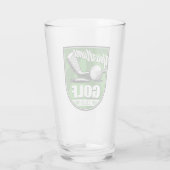 ゴルフクラブ名プロゴルファーパーソナライズされた選手 タンブラーグラス (裏面)