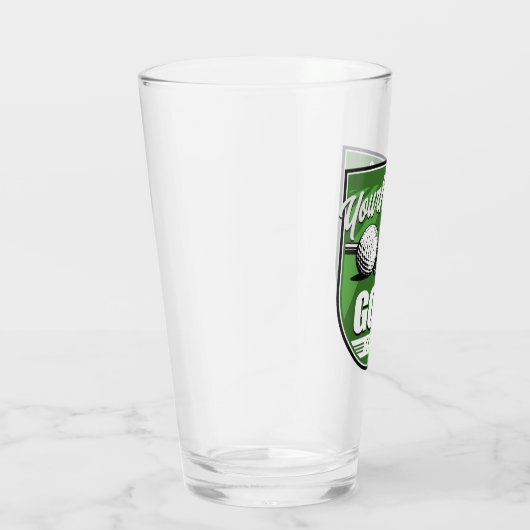 ゴルフクラブ名プロゴルファーパーソナライズされた選手 タンブラーグラス (右)