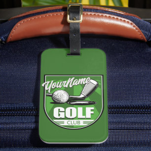 ゴルフクラブ名プロゴルファーパーソナライズされた選手 ラゲッジタグ