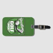 ゴルフクラブ名プロゴルファーパーソナライズされた選手 ラゲッジタグ (正面横)
