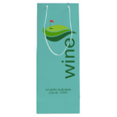 ゴルフクラブ/イベントパーティーワイン抱き枕 ワインギフトバッグ (裏面)