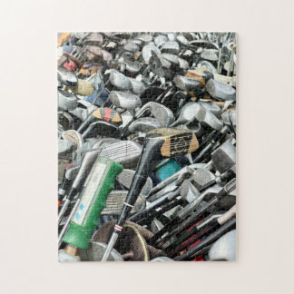 ゴルフクラブ ジグソーパズル