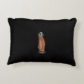 ゴルフクラブ、スインガーズ」枕 アクセントクッション (裏面)