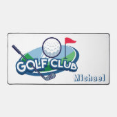ゴルフクラブ デスクマット (正面)