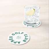 ゴルフクラブ フォレストグリーン ゴルファーズ ソーシャル クレスト ラウンドペーパーコースター (インサイチュ)