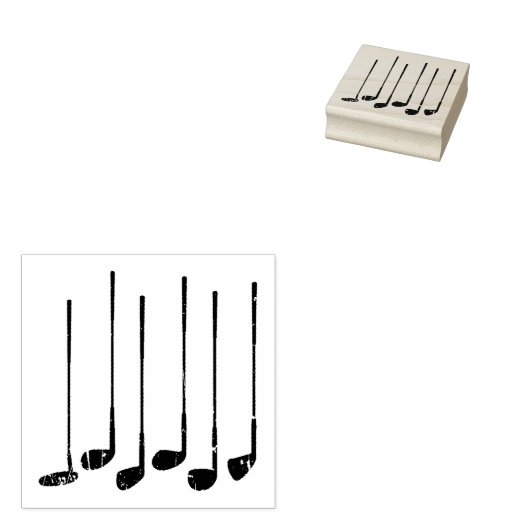 ゴルフクラブ ラバースタンプ (押印)