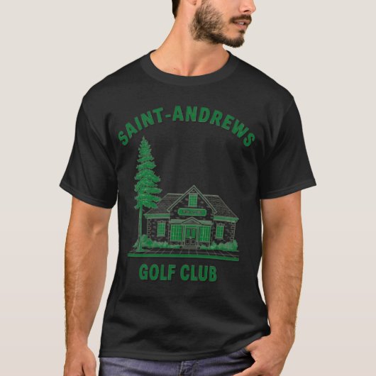ゴルフクラブ Tシャツ (正面)