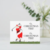 ゴルフクリスマスカード シーズンポストカード (スタンド正面)