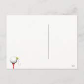 ゴルフクリスマスカード シーズンポストカード (裏面)