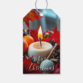 ゴルフクリスマスキャンドル ギフトタグ (正面)