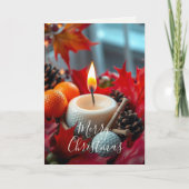 ゴルフクリスマスキャンドル シーズンカード (正面)