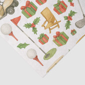 ゴルフクリスマスギフトをテーマにしたゴルフパパ 薄葉紙 (詳細)