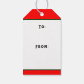 ゴルフクリスマスギフトタグ ギフトタグ (裏面)