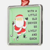 ゴルフクリスマスコレクション メタルオーナメント (左)