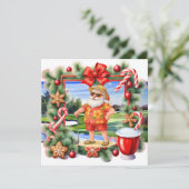 ゴルフクリスマスサンタゴルフ夏の時間 シーズンカード (スタンド正面)