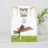 ゴルフクリスマスニューイヤーパーティー 招待状 (スタンド正面)