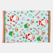 ゴルフクリスマスホリデー キッチンタオル (横)
