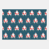 ゴルフクリスマスラッピング紙 ラッピングペーパーシート (正面3)