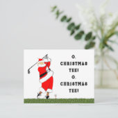 ゴルフクリスマス シーズンポストカード (スタンド正面)