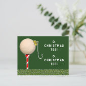 ゴルフクリスマス シーズンポストカード (スタンド正面)