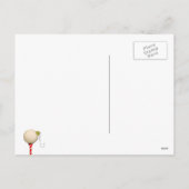 ゴルフクリスマス シーズンポストカード (裏面)