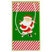 ゴルフクリスマス スモールペーパーバッグ (裏面)