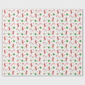 ゴルフクリスマス ラッピングペーパー (フラット)