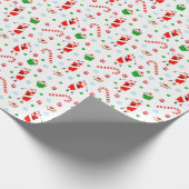 ゴルフクリスマス ラッピングペーパー (角)