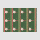 ゴルフクリスマス 薄葉紙 (正面)