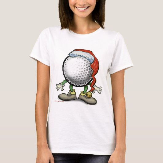 ゴルフクリスマス Tシャツ (正面)