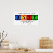 ゴルフクールは人生の道だ ポスター (キッチン)