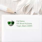 ゴルフクールボール差出人住所ラベル ラベル (インサイチュ)