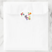 ゴルフクール水玉模様 ラウンドシール (バッグ)