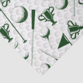 ゴルフグリーンホワイトゴルフボールクラブトロフィー旗 薄葉紙 (詳細)