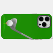 ゴルフグリーン Case-Mate iPhoneケース (裏面 (横))