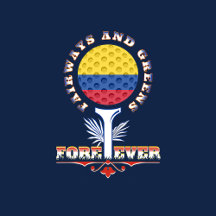 ゴルフコロンビア父母親連盟Tシャツ