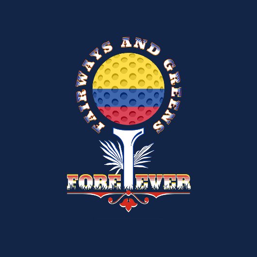 ゴルフコロンビア父母親連盟Tシャツ Tシャツ