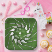 ゴルフコンペ用 紙皿 (パーティー)