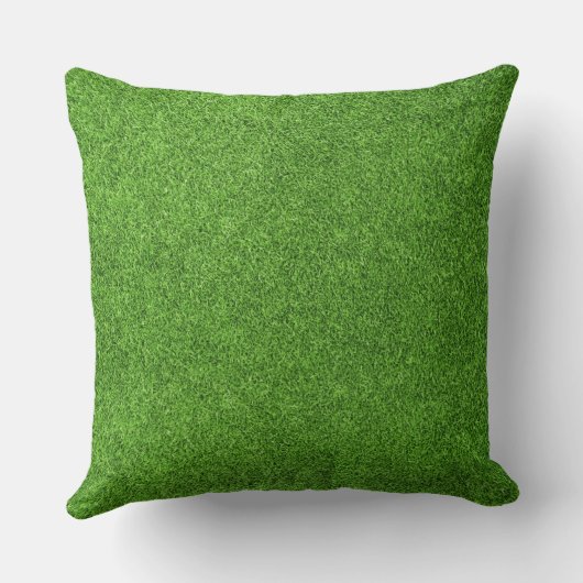 ゴルフコースからの美しい芝生の質 クッション (裏面)