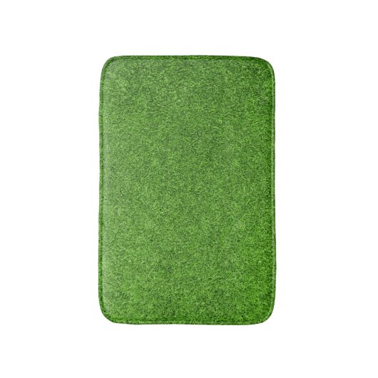 ゴルフコースからの美しい芝生の質 バスマット (正面縦)