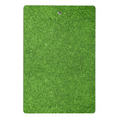 ゴルフコースからの美しい芝生の質 ミニクリップボード (裏面)