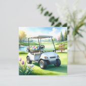 ゴルフコースでのイースター休暇 シーズンカード (スタンド正面)