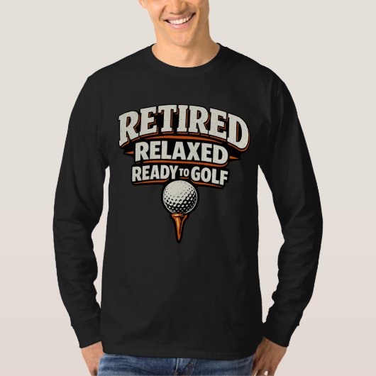 ゴルフコースでパーティーしよう Tシャツ (正面)