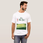 ゴルフコースでパーティーを始めよう Tシャツ (正面フル)