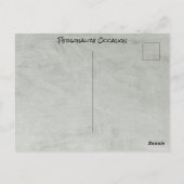 ゴルフコースで会おうぜ 4 泊のバケーション ポストカード (裏面)