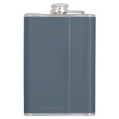 ゴルフコースによる大きい足の歩く フラスク (裏面)