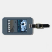 ゴルフコースによる大きい足の歩く ラゲッジタグ (正面横)