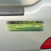 ゴルフコースのバンパーステッカー バンパーステッカー (車上)